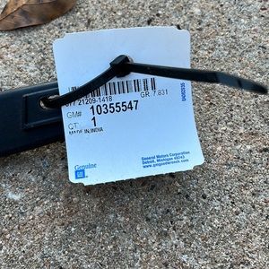 Genuine OEM GM Rear Bumper Bracket New With Tags
